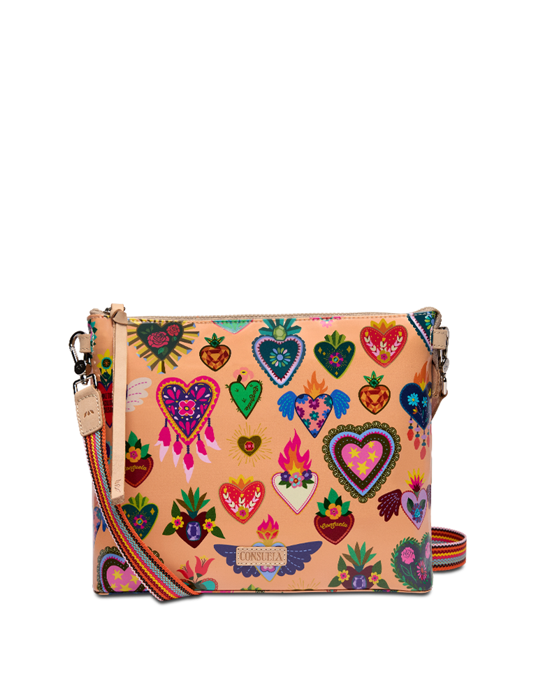 Consuela Peach Downtown Crossbody