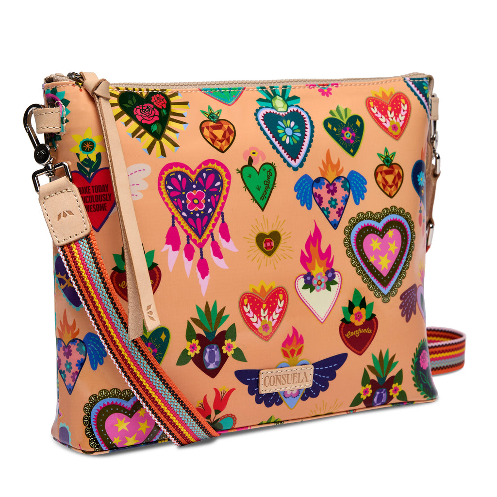 Consuela Peach Downtown Crossbody