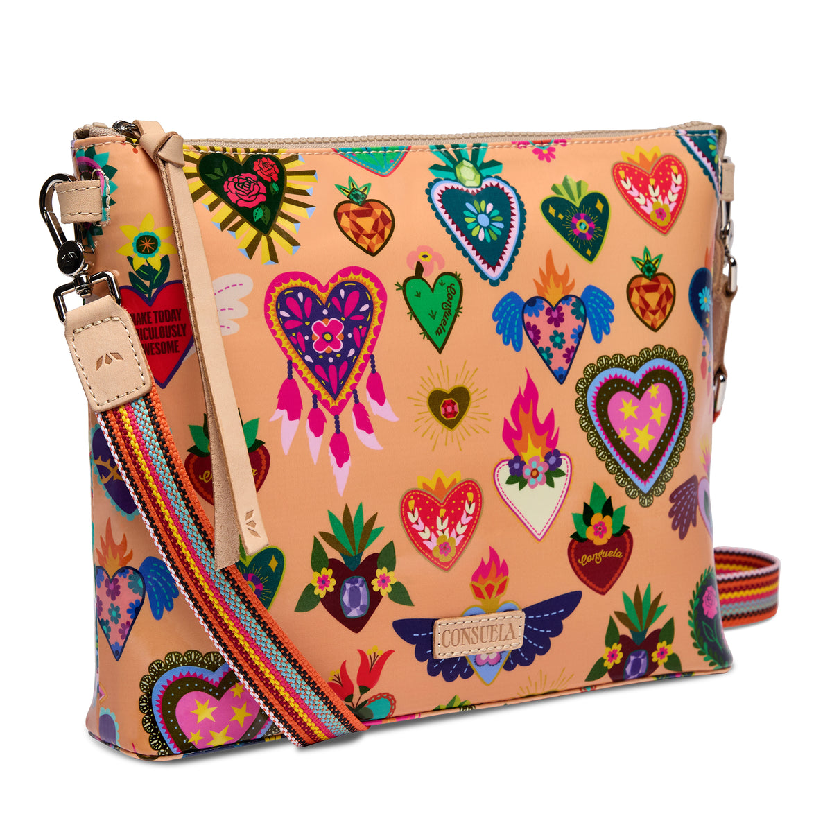 Consuela Peach Downtown Crossbody