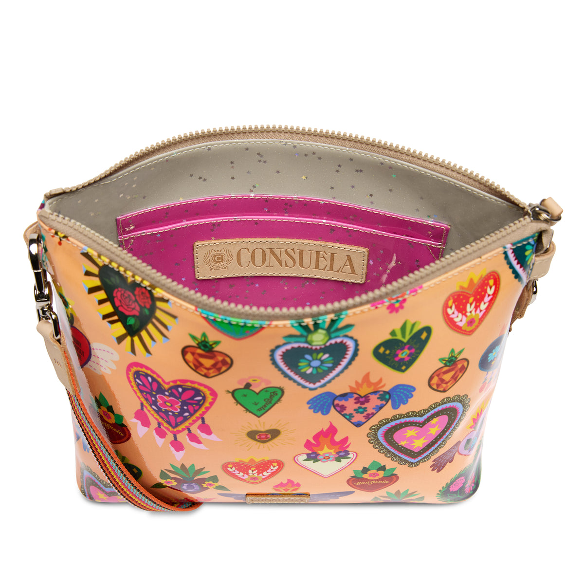 Consuela Peach Downtown Crossbody
