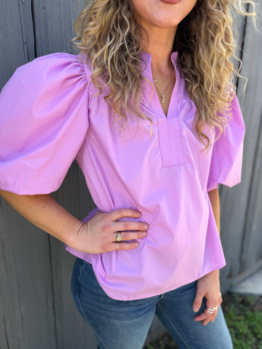 The Poplin Top
