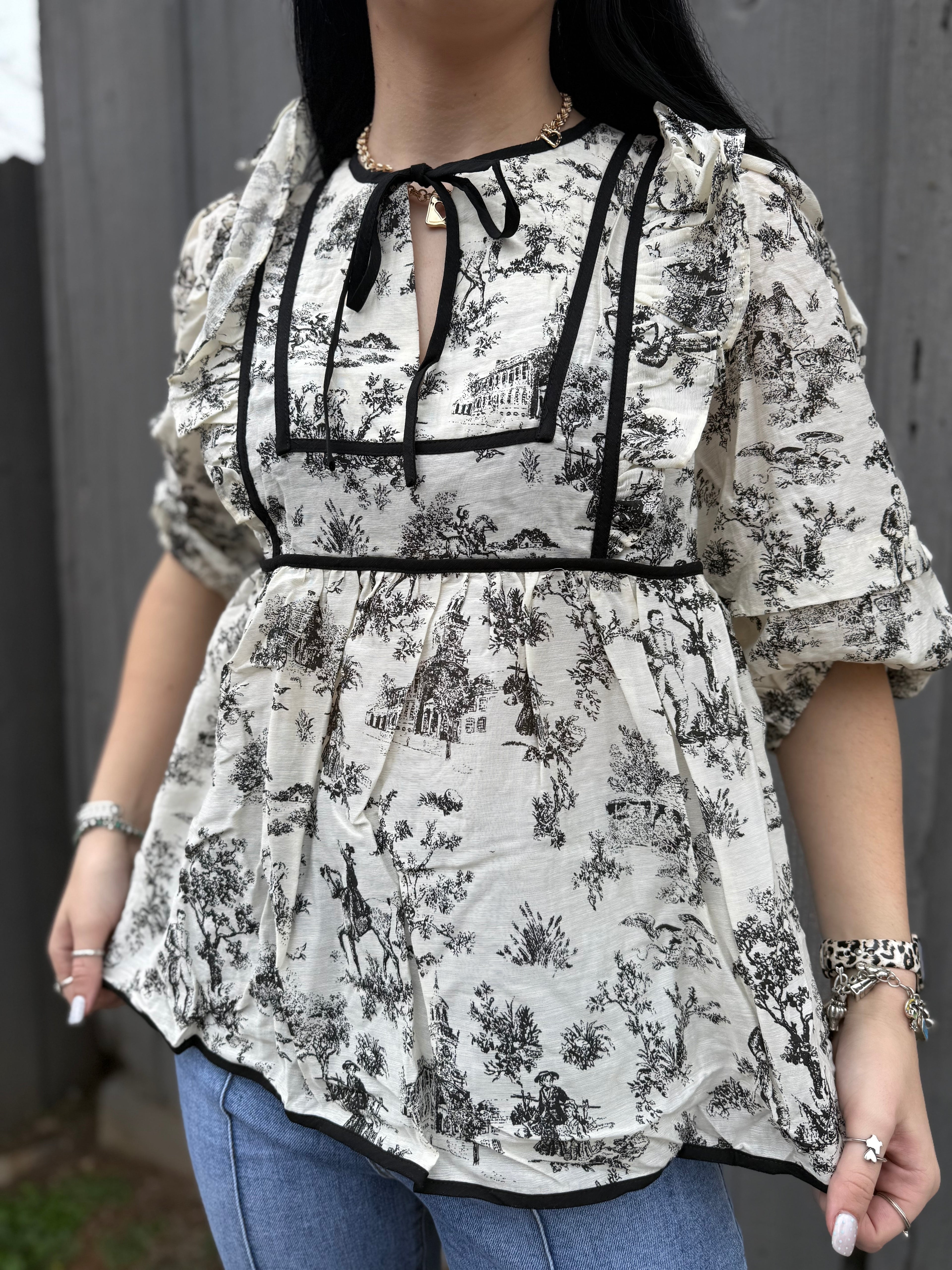 Pilgrim Babydoll Top