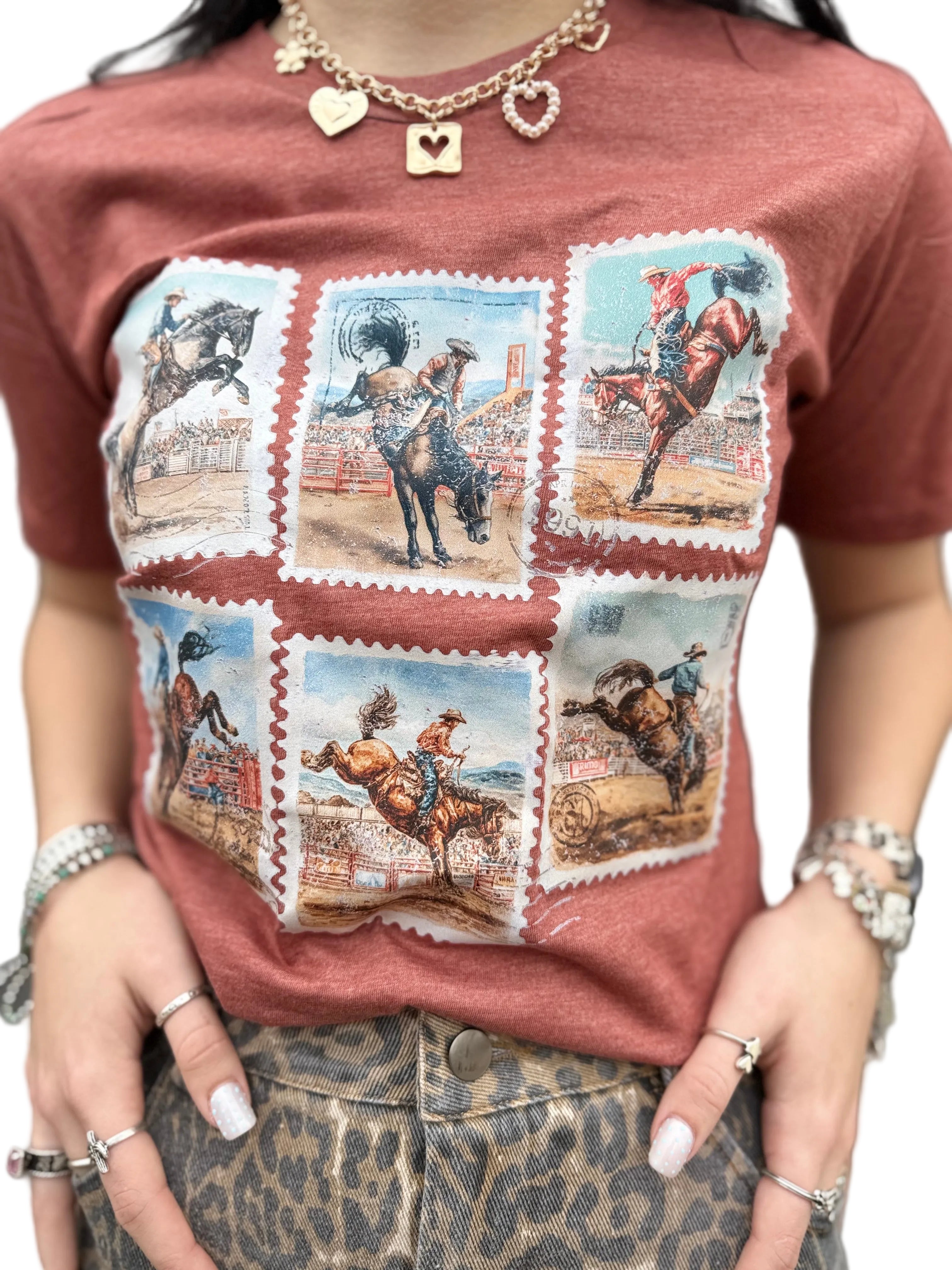 Western Postage Tee