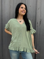 The Sage Blouse