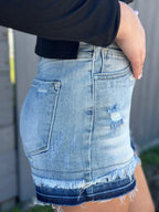 HIGH RISE PATCHED HEM