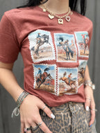 Western Postage Tee