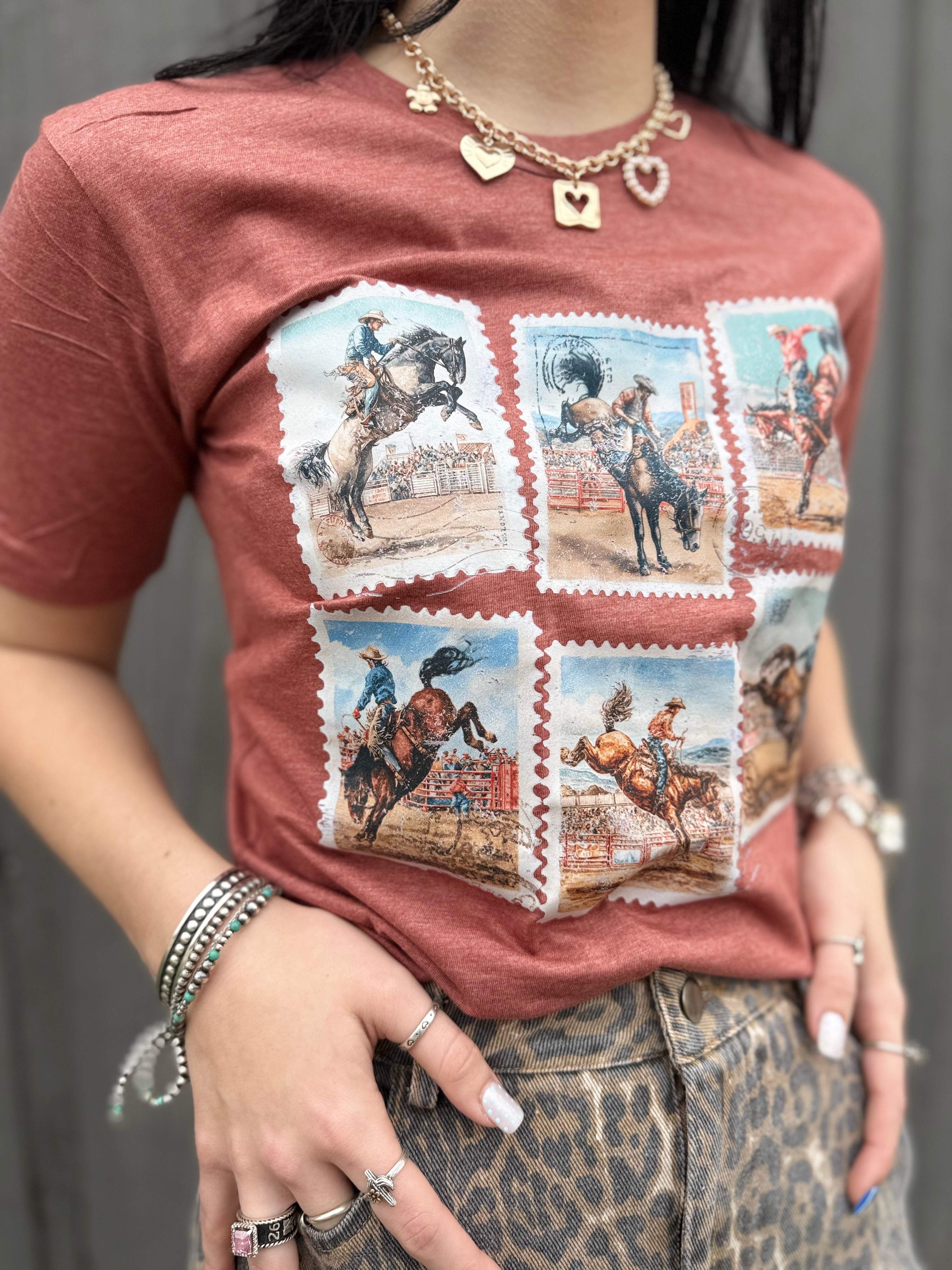 Western Postage Tee