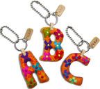 FELT ALPHABET CHARM - ORANGE