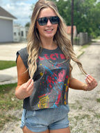 ELECTIC COWBOY MUSCLE TEE