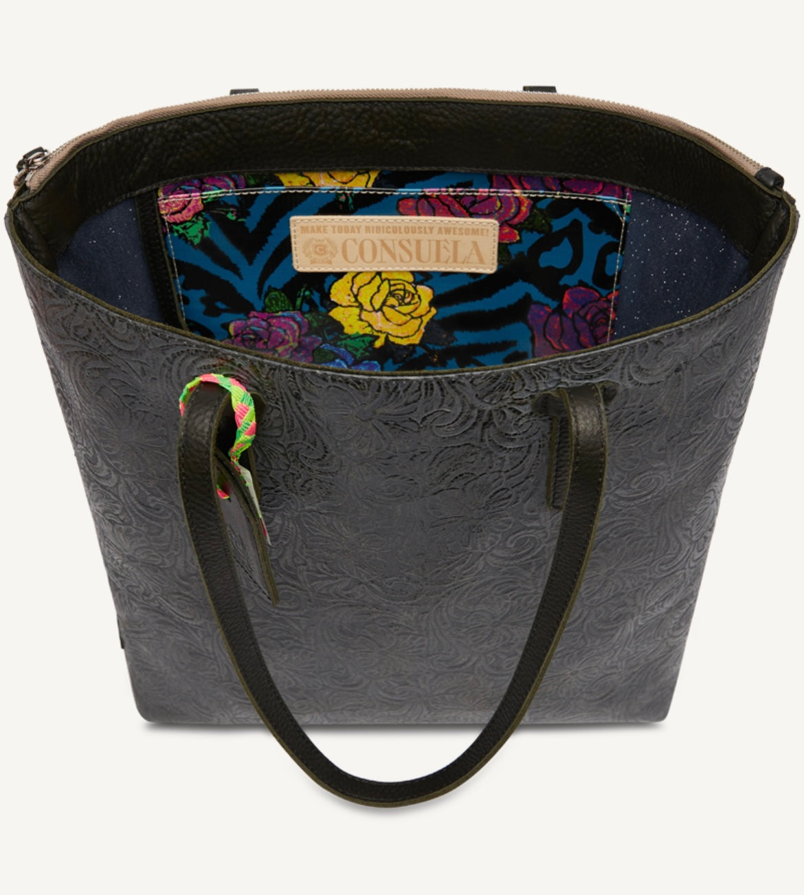 CONSUELA STEELY MARKET TOTE