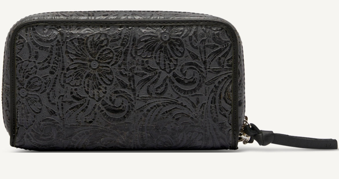 CONSUELA STEELY WRISTLET WALLET