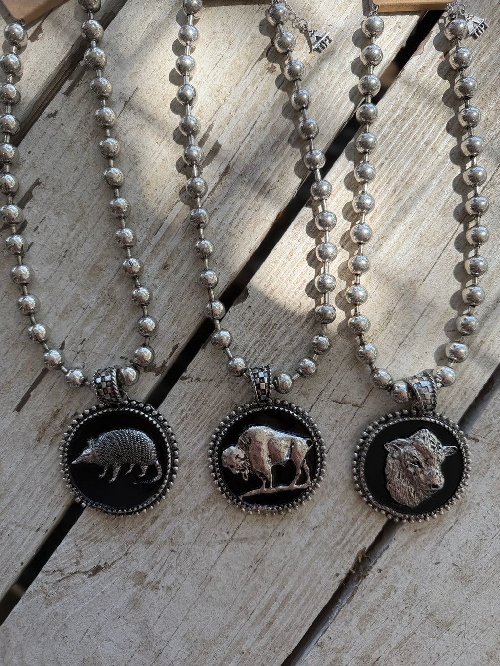 Bulky Portrait Necklace