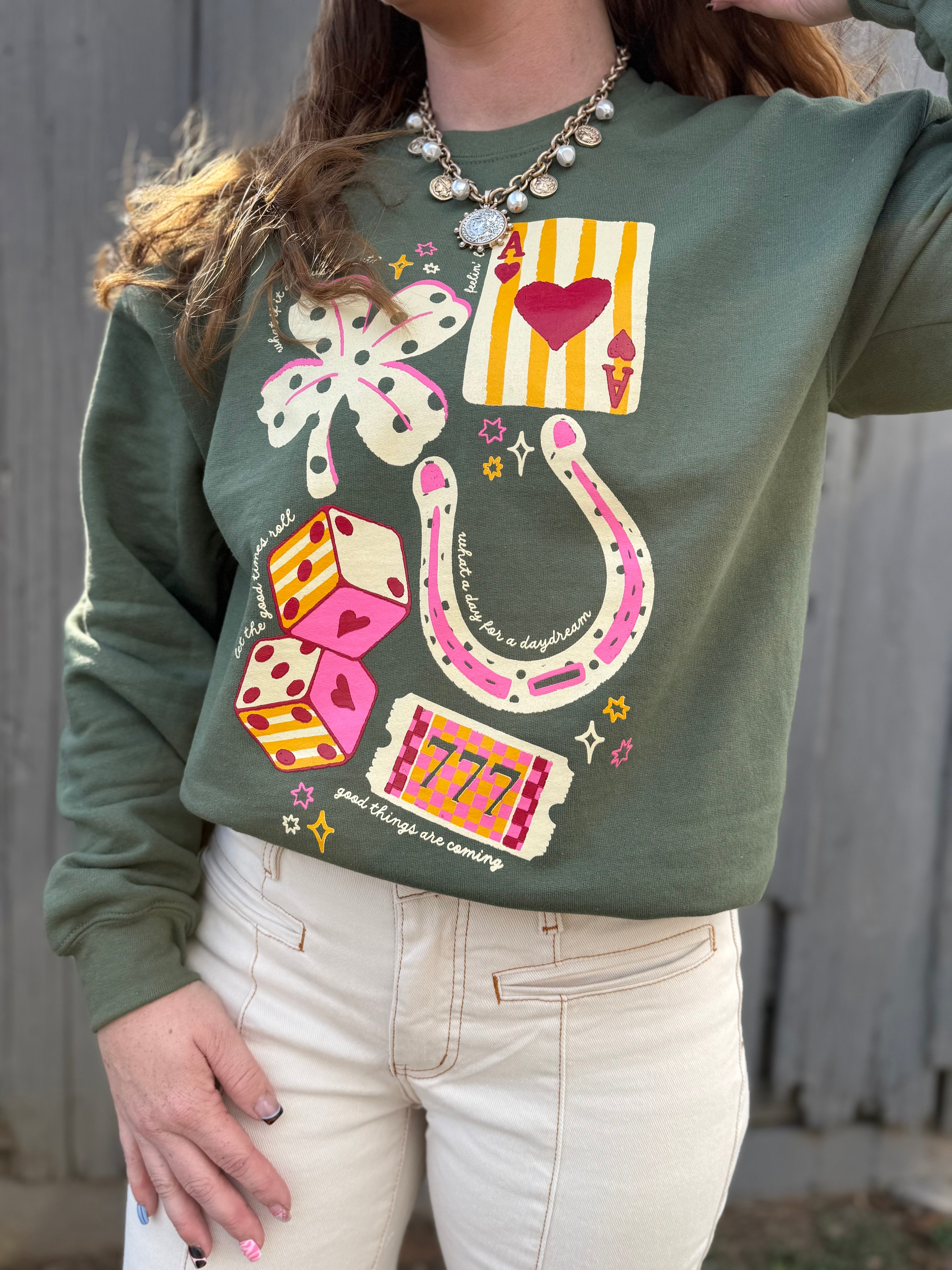 Good Luck Charm Sweatshirt