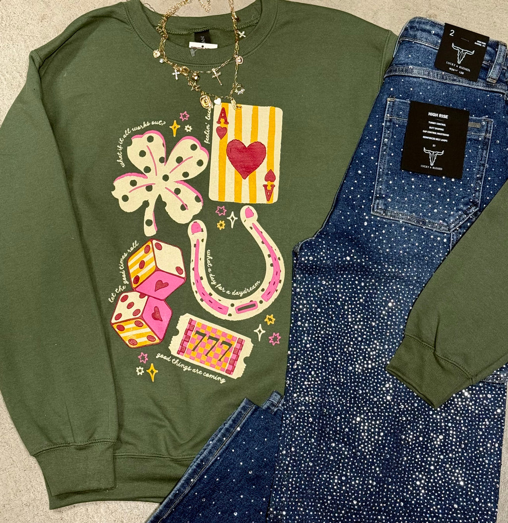 Good Luck Charm Sweatshirt