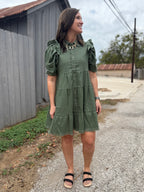 Kayla Ruffle Dress