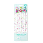 Disco Cowgirl Straw Toppers