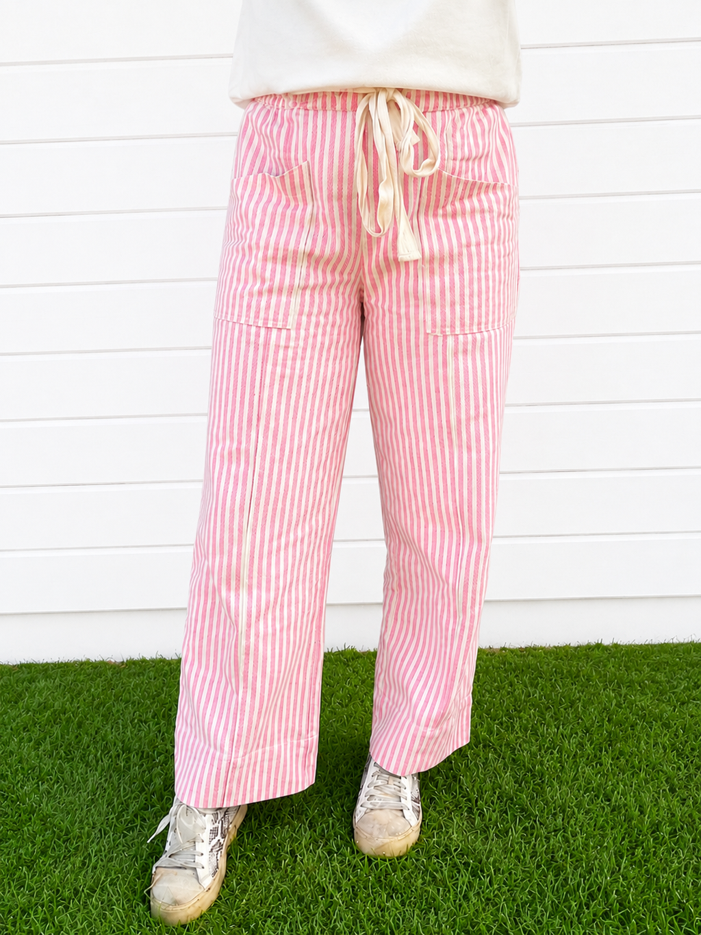 The Pink Stripe Jeans