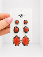 Stud Set Earrings