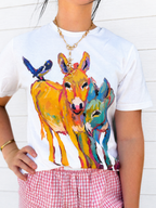 The Donkey Paint Tee