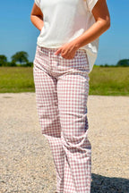 The Michelle Gingham Barrels