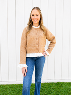 The Cheri Ruffle Sweater