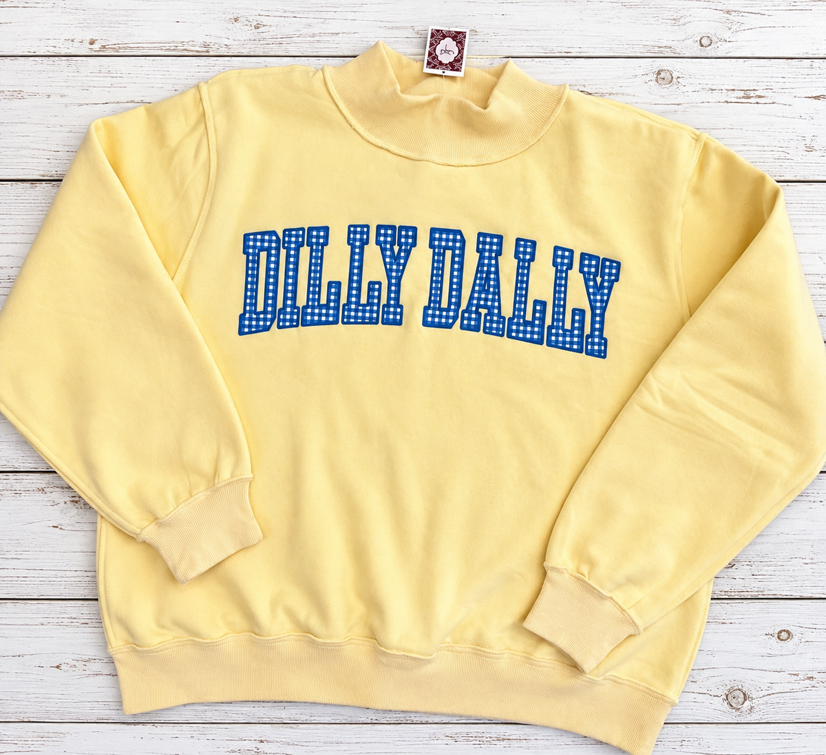 The Dilly Dally Mock Neck