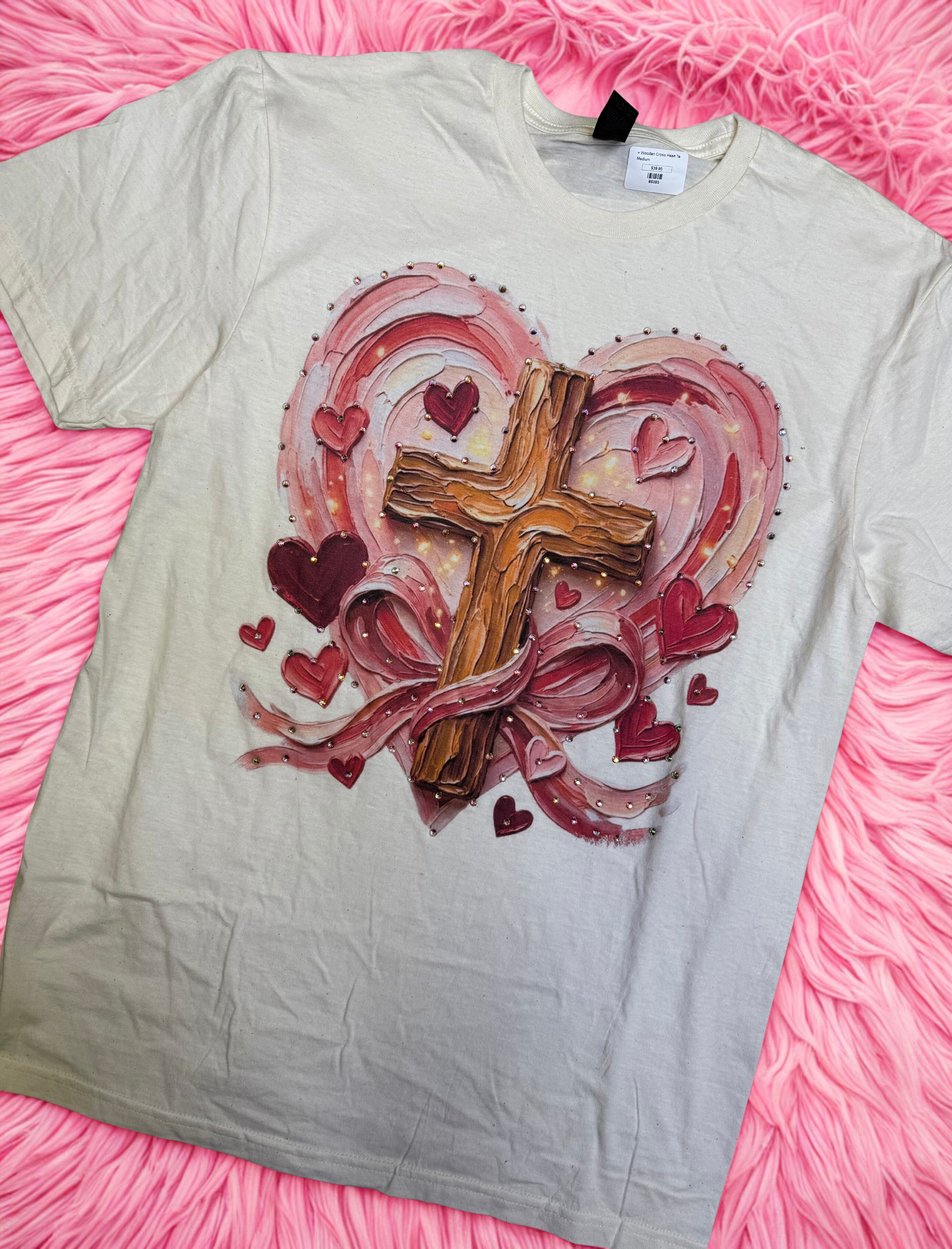 Wooden Cross Bow Tee