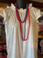 White Shimmer Blouse