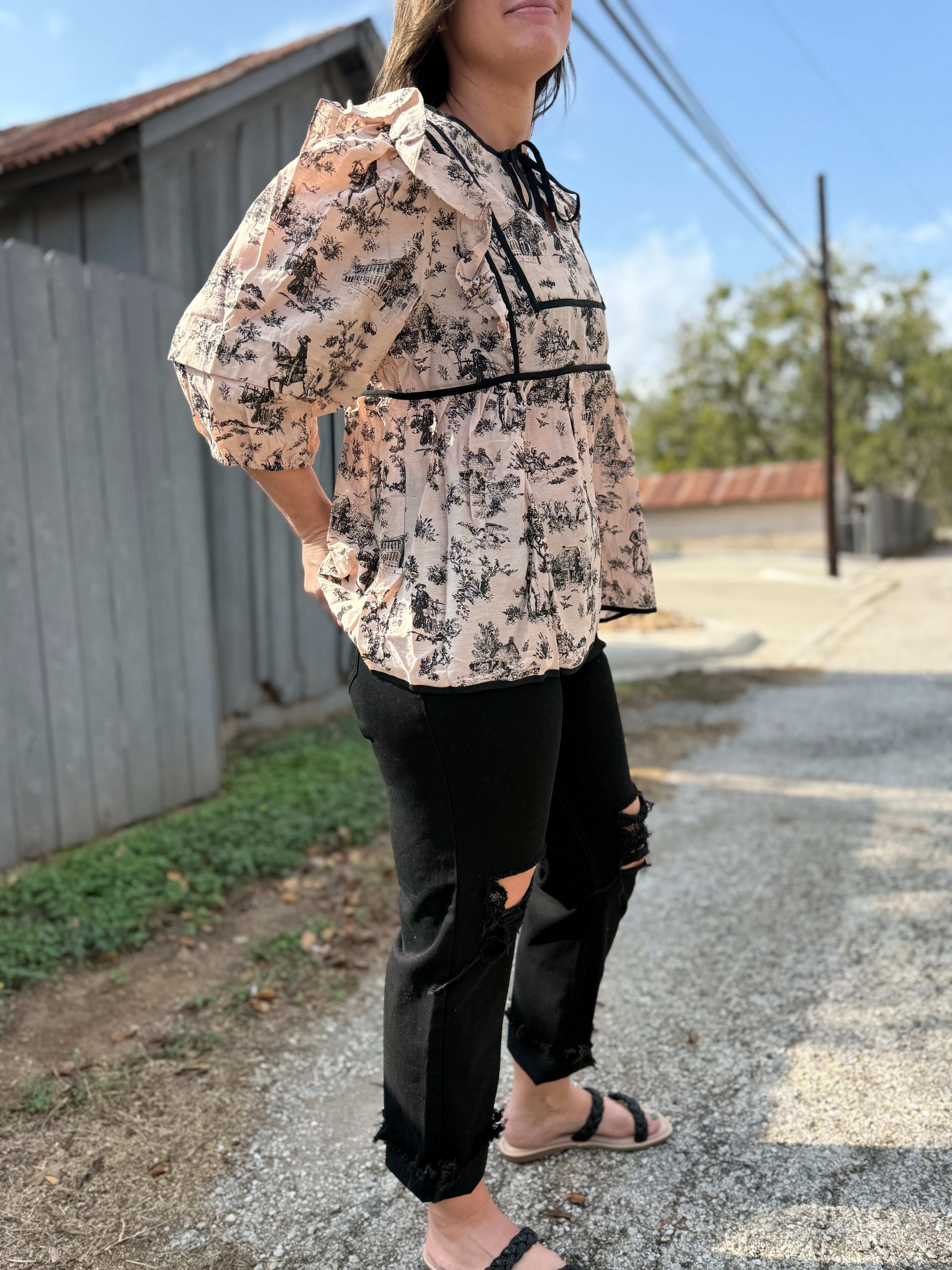 Pilgrim Babydoll Top