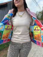 Paige Boot Stitch Puffer Vest