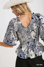 Pretty in Paisley Top