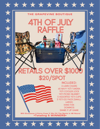 ❤️💙4th of July Raffle💙❤️ Over $1000 Retail