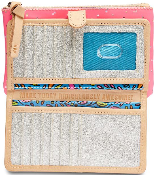 CONSUELA SHINE SLIM WALLET