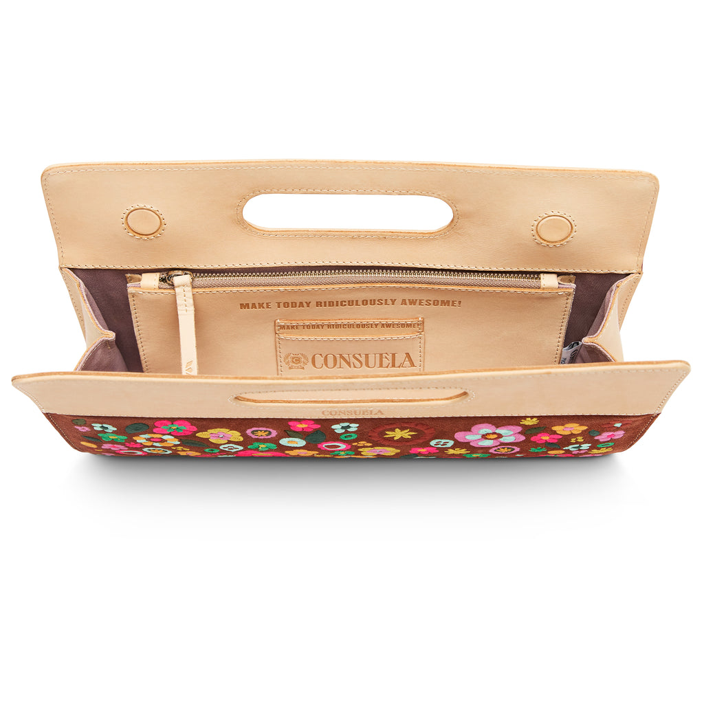 CONSUELA SIENNA SUPER CLUTCH