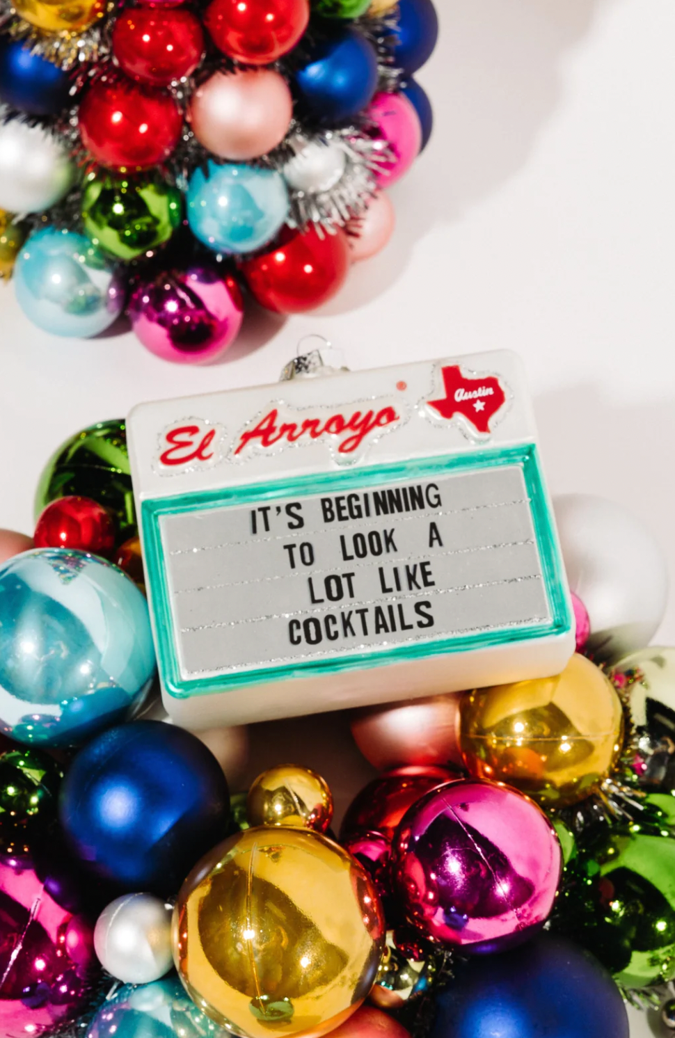 El Arroyo Ornament - Cocktails