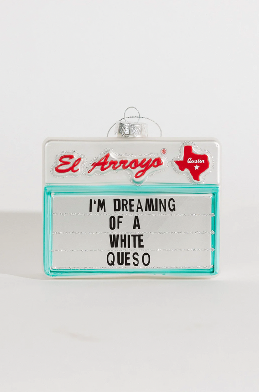 El Arroyo Ornament - White Queso