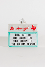 El Arroyo Ornament - Holiday Heroes