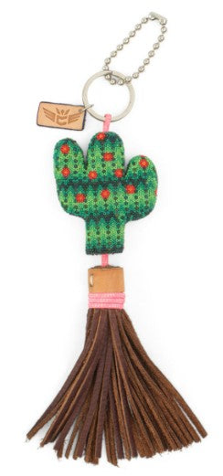 Consuela Spike Cactus Charm w/ Himalaya Fringe 1034