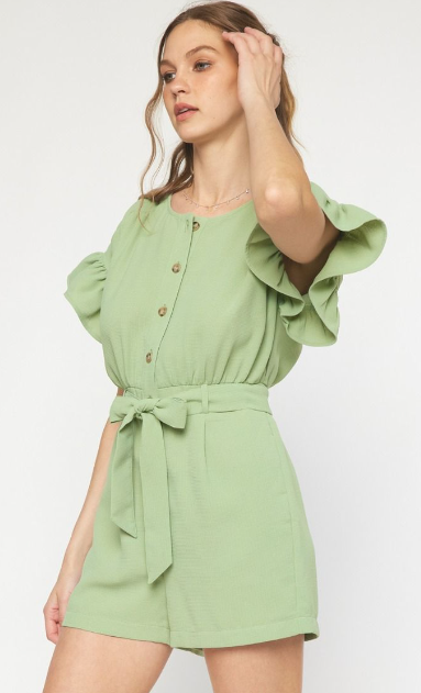 Olive Romper