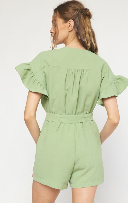 Olive Romper
