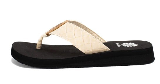Yellowbox Flophop Ivory Flip Flop