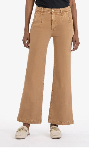 KUT Meg High Rise Wide Leg Toffee Jeans