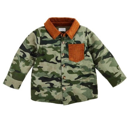 Kid's Camo Shacket