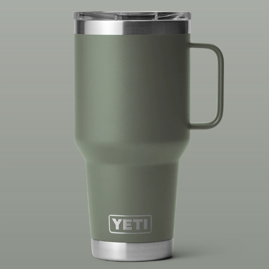 YETI Camp Green 30 oz Travel Mug