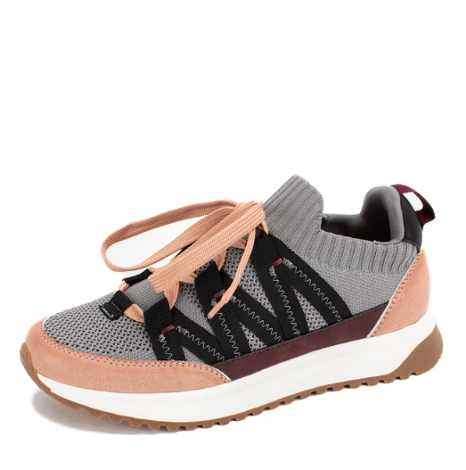 Yellowbox Rocco Knit Trainer Blush