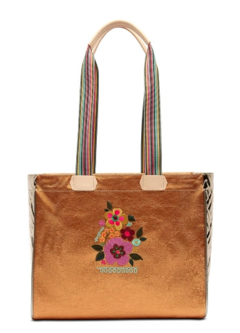 Journey Tote-Bronzed