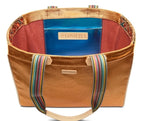 Journey Tote-Bronzed