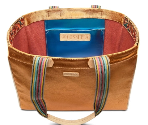 Journey Tote-Bronzed