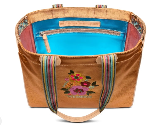 Journey Tote-Bronzed