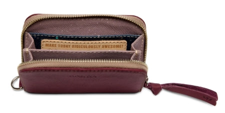 CONSUELA PLUM ZIPPY WALLET